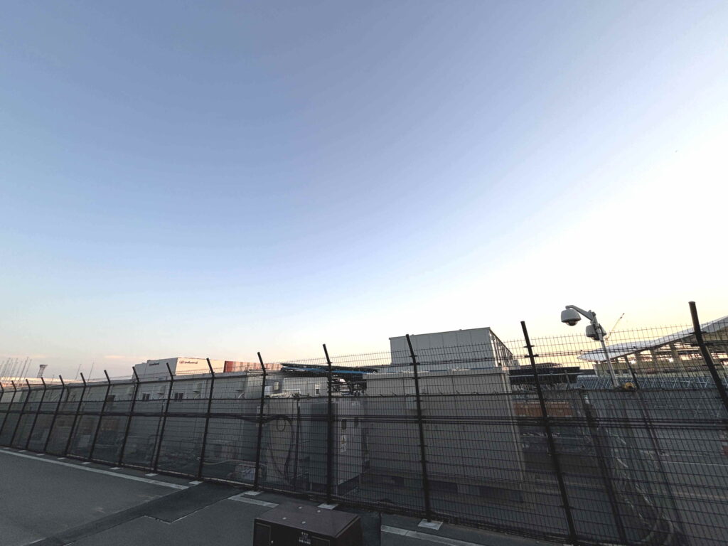 大阪IR関係者向けプレハブ